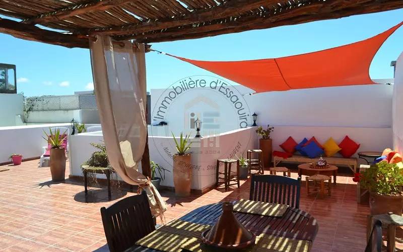 Location - Appartement - 80 m² - Nouvelle-Ville - 350 € - Essaouira - 1181